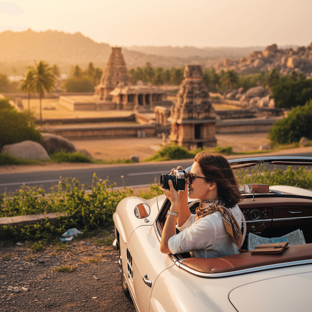 Tourist travel and local exploration in Karnataka